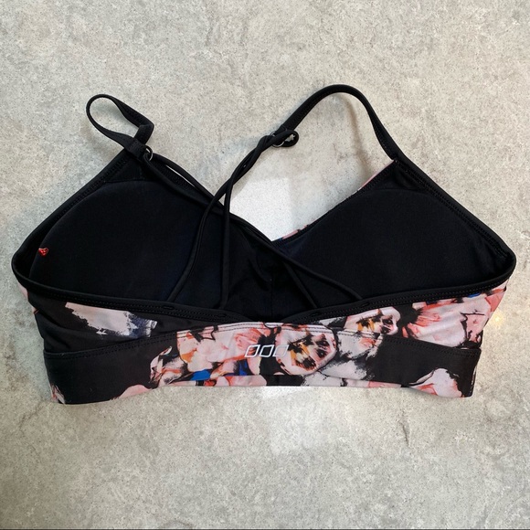 Lorna Jane Floral Padded Sports Bra - Picture 2 of 5
